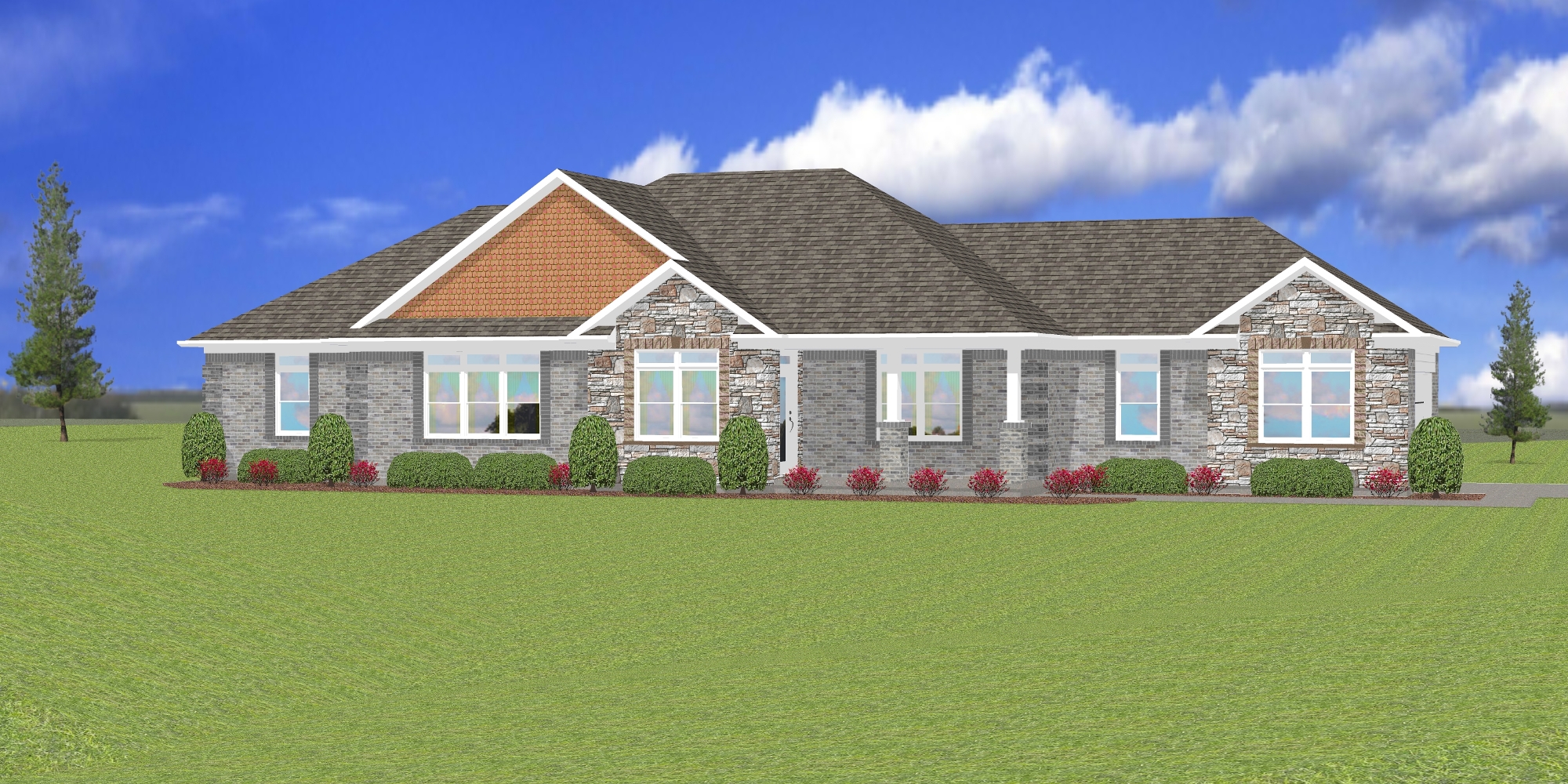 Featured Home Design | The Brownsboro 187 With New Background 2000 X 1000