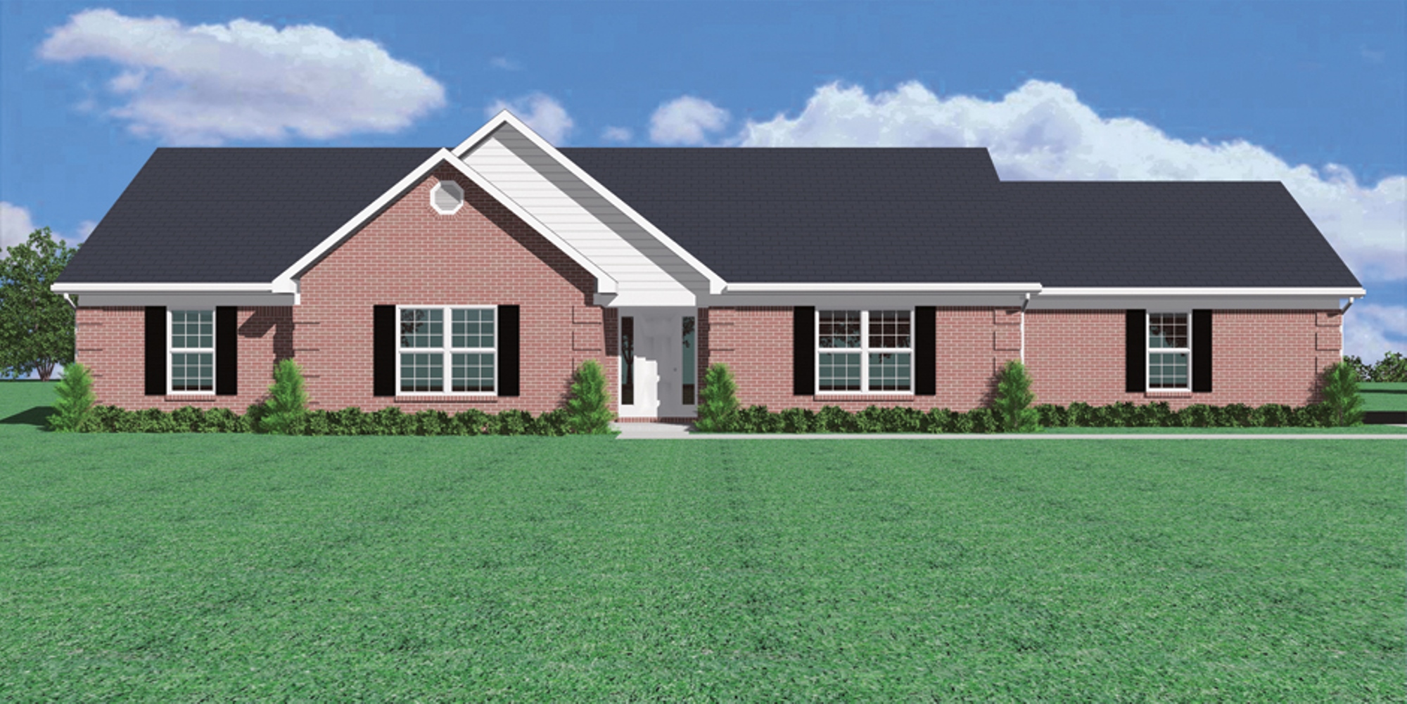 One Story Home Designs Ballantrae