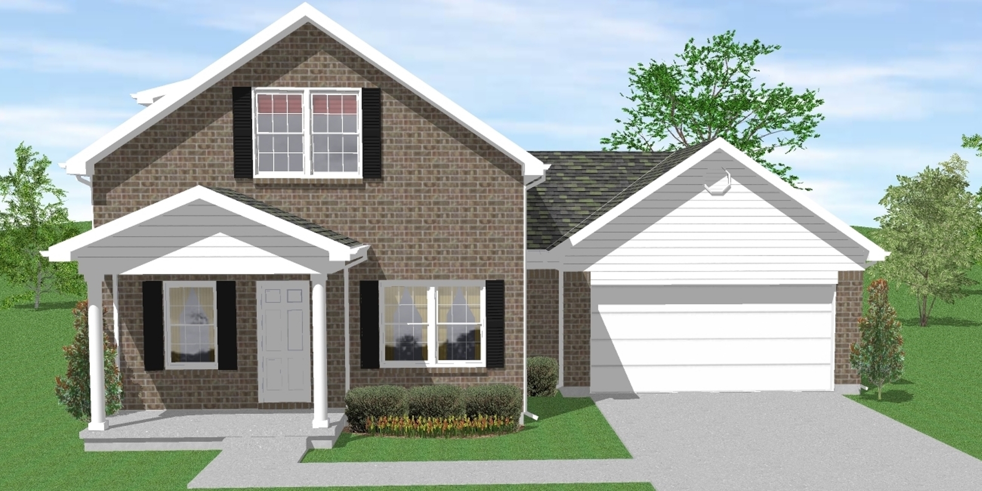 Tennessee Two Story Home Models Conrad