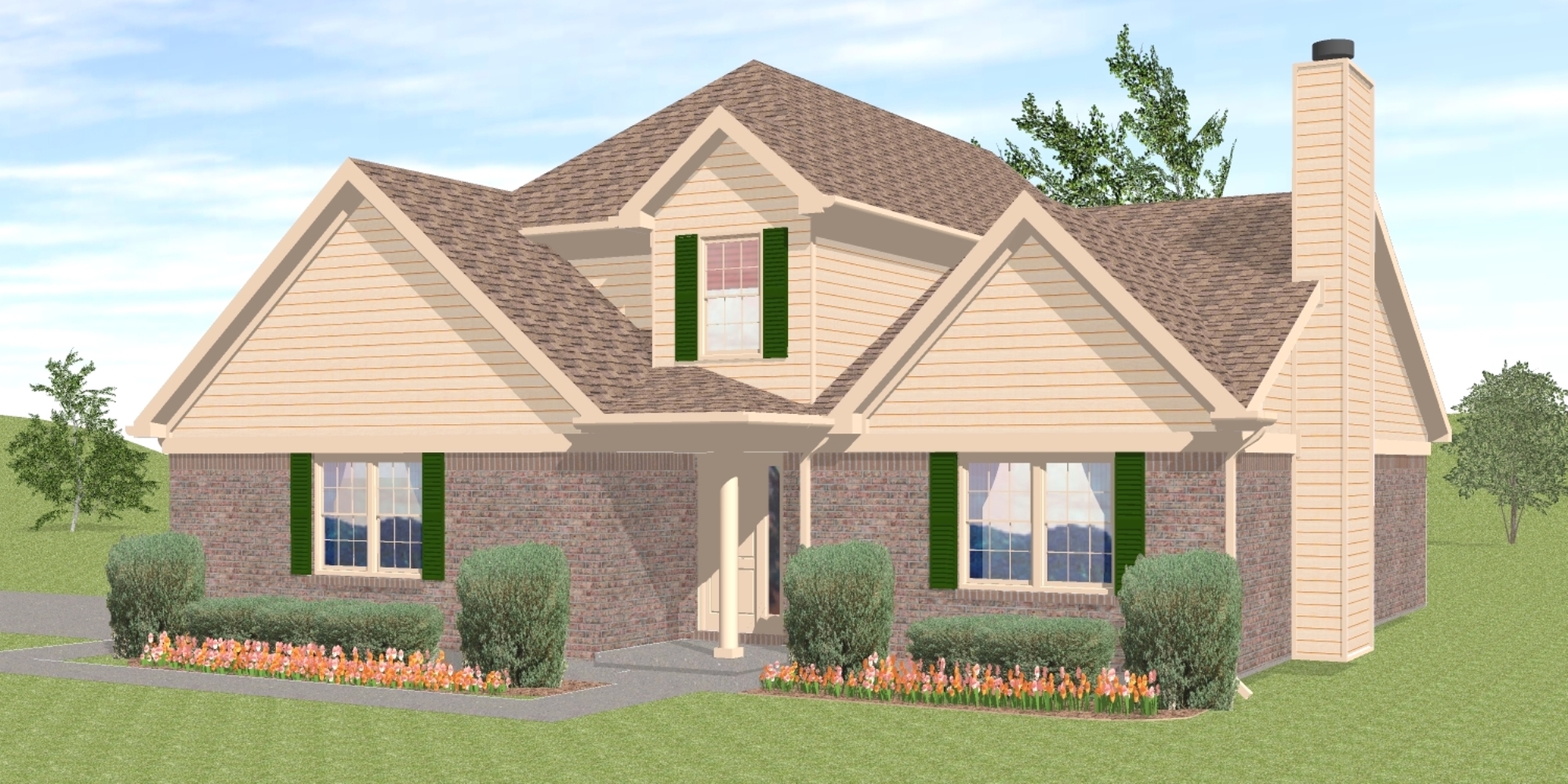 Tennessee Two Story Home Models Foxcrofte 1