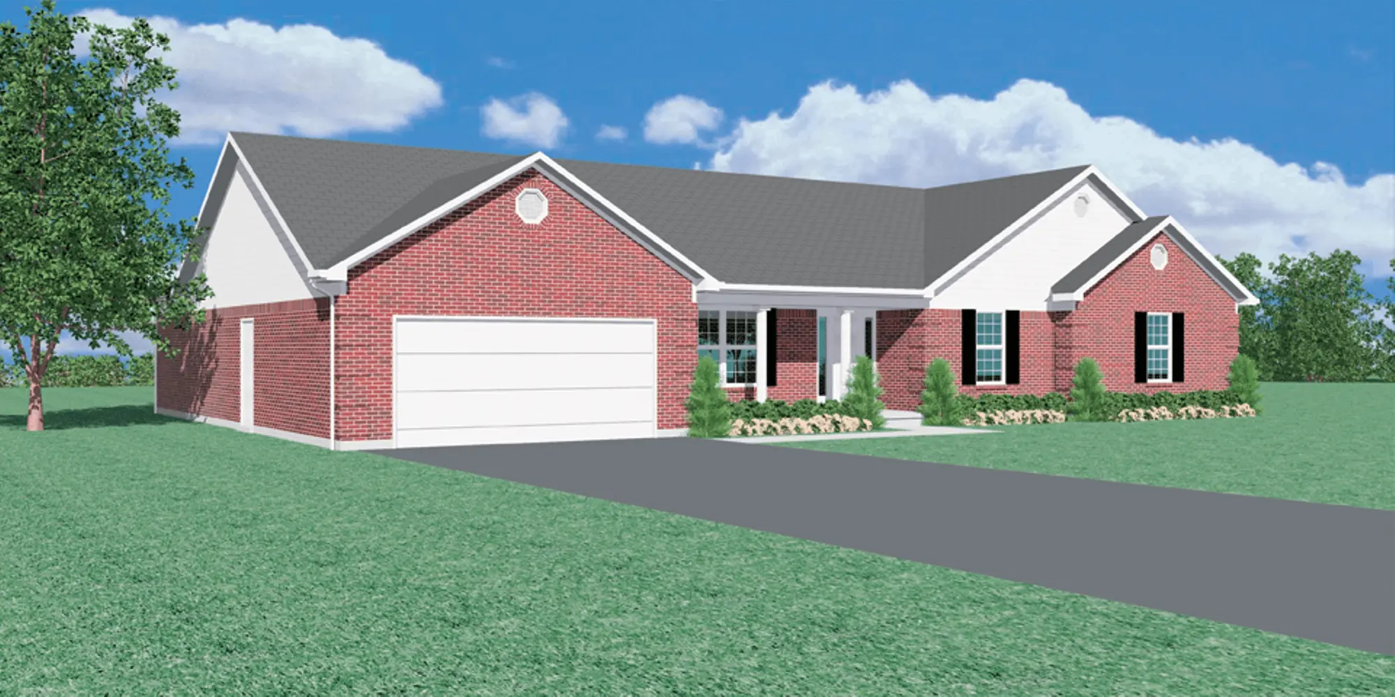 Tennessee One Story Home Designs Vista