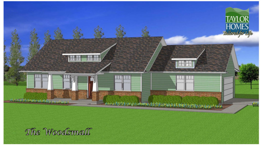 The Woodsmall Craftsman Style Home For Taylor Homes The Woodsmall House Photo