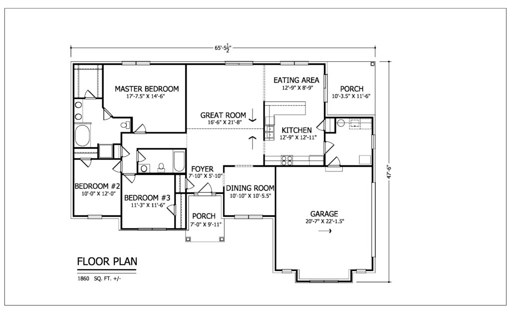 The Avalon Floor Plan | Taylor Homes Avalon Contemporary