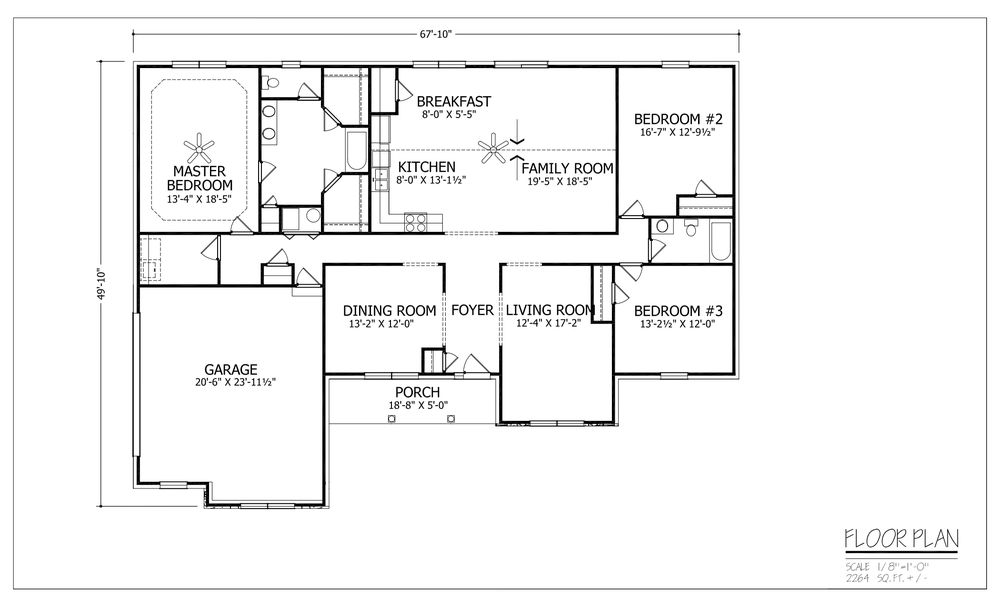 The Victoria Floor Plan | Taylor Homes Large 226 Victoria Contemporary Floor Plan No Fireplace