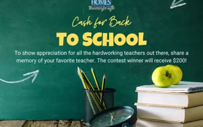 Taylor Homes’ Back to School Contest