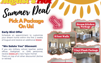August’s Hot Summer Deal: August’s Promo