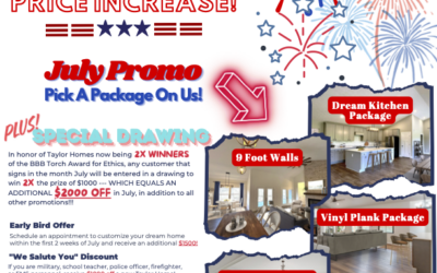 July Promo: Pick a Package On Us!