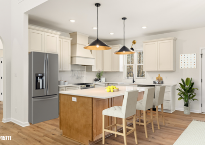 Exciting New Beginnings: Explore Recent Taylor Home Projects Bradley Kitchen Staged