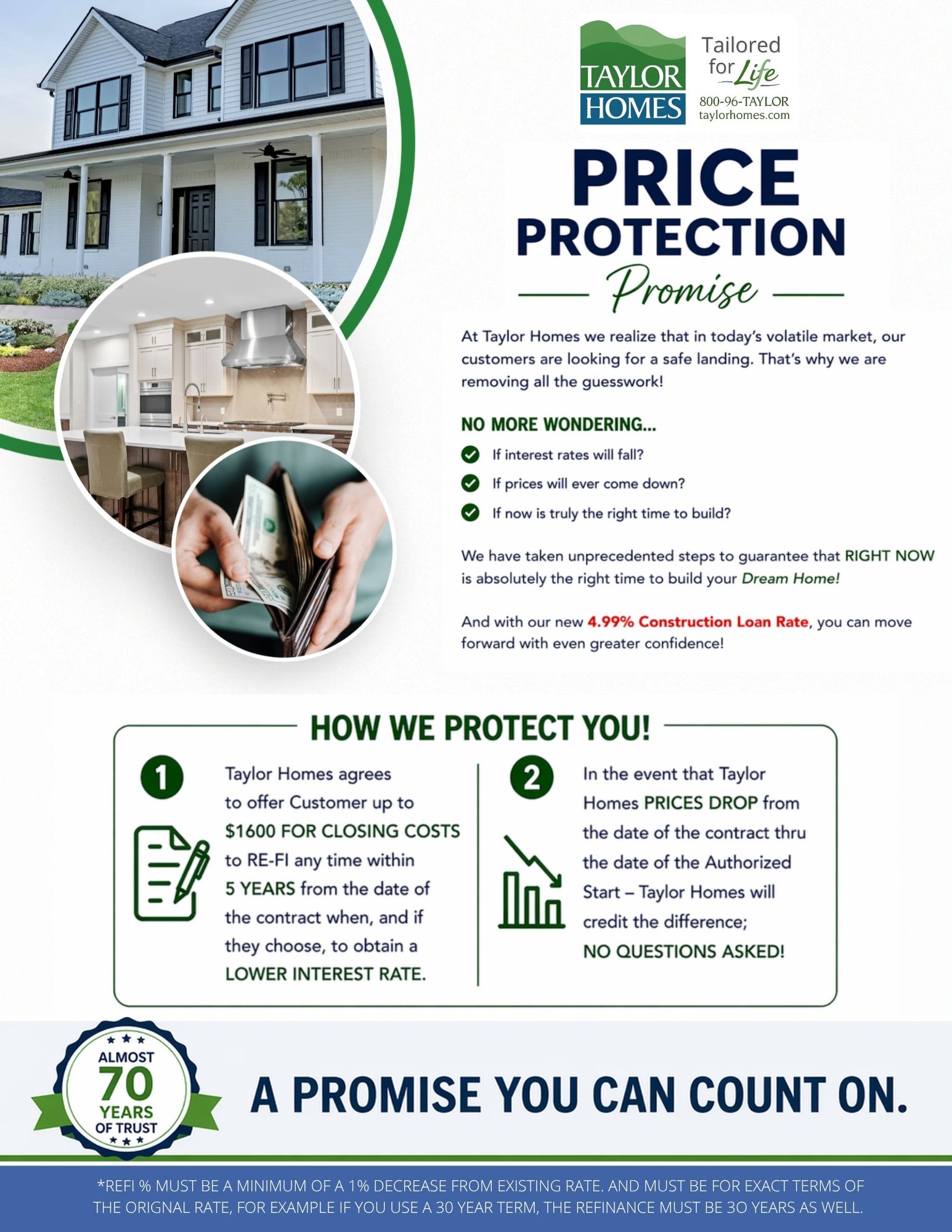 2026 Price Protector Refresh Easy Financing For New Home Construction 2026 Price Protector Refresh