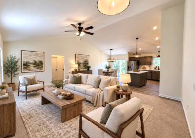The Waverly: A Family-Friendly Ranch Home Built To Grow With You Sacco Waverly Living Kitchen Ai